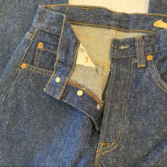 Vintage Levi’s 501 jeans, 1984, never worn or washed, with tags snd flasher tag - Picture 3 of 14